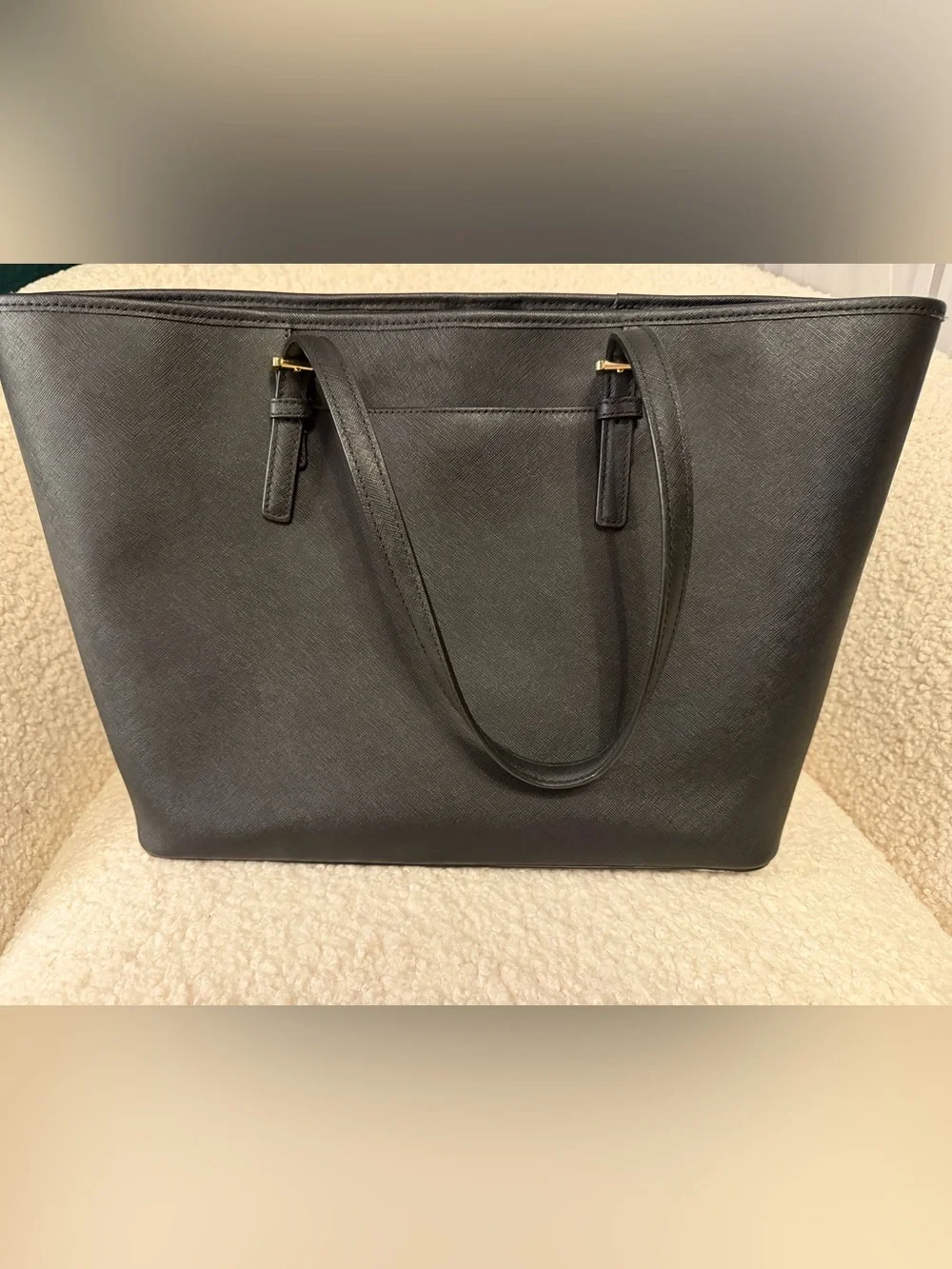 ✨Michael Kors Jet Set Travel Black Saffiano Leather Set! ✨